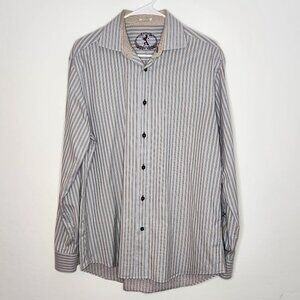 Bugatchi Men's Dress Shirt Size 15